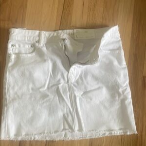 American Eagle Outfitters White Mini Skirt
